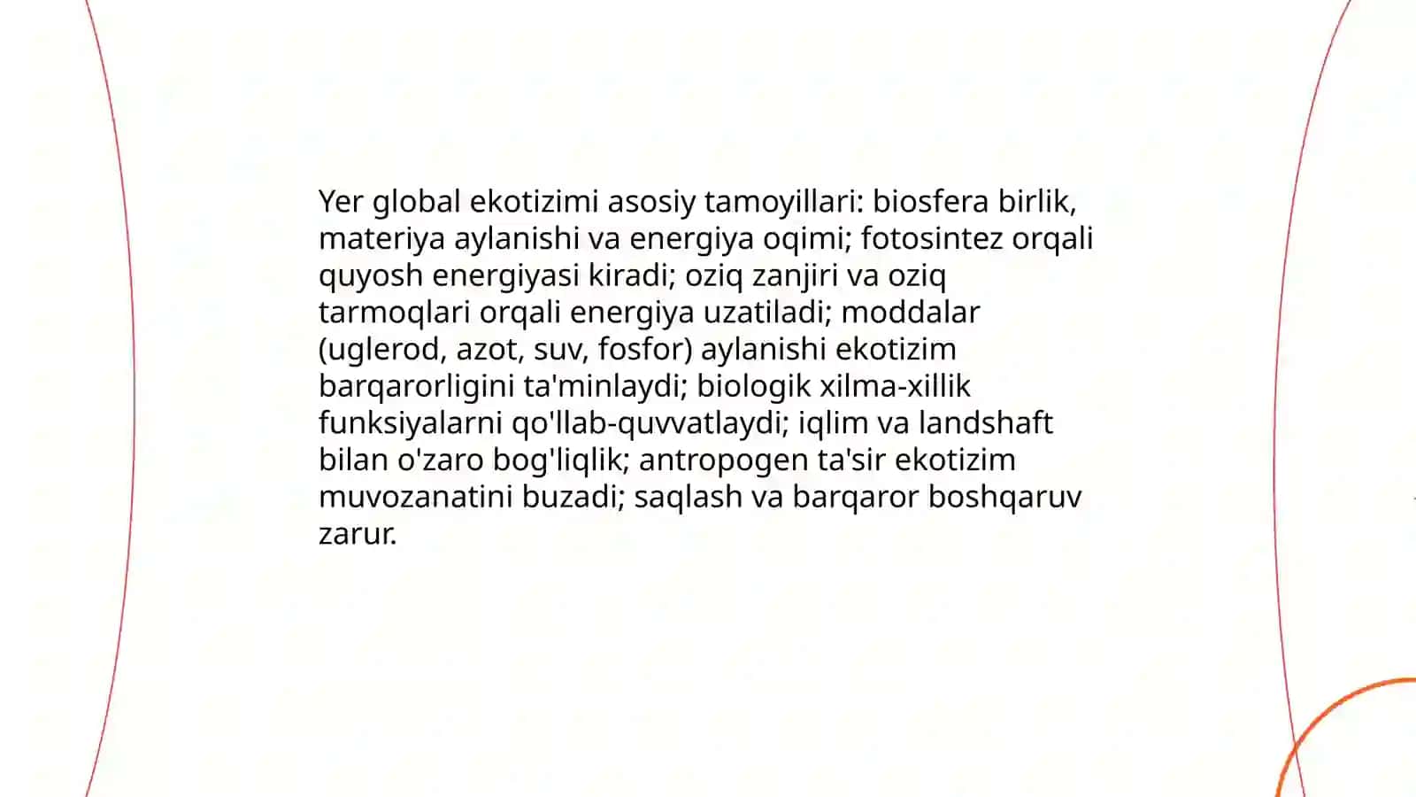 Biosfera - Yering global ekotizimi 4