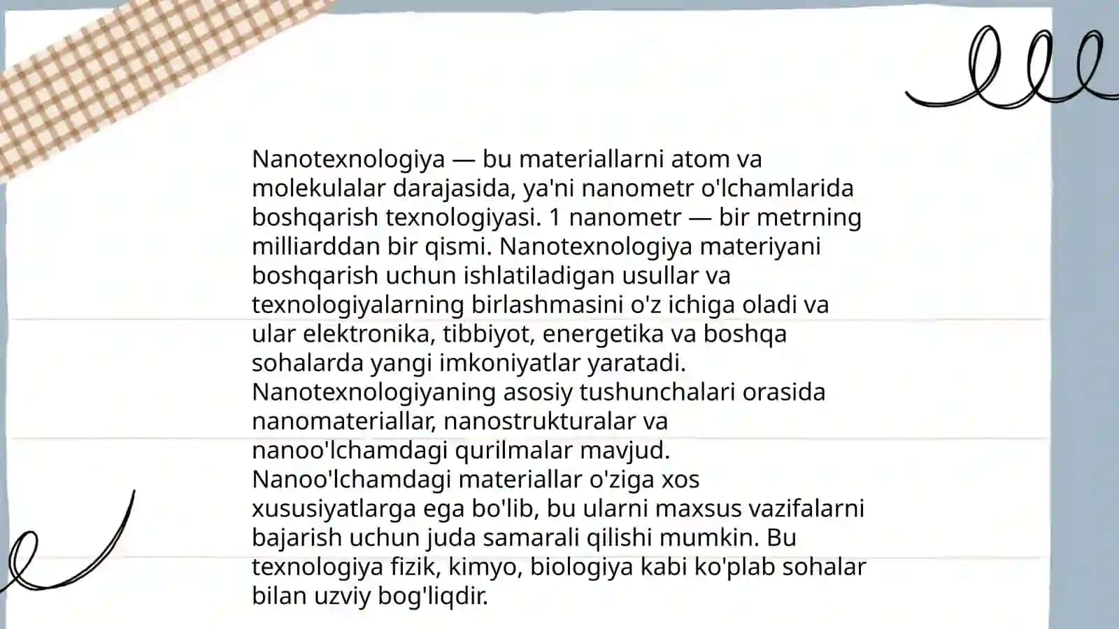 Nanotexnalogiyaning shakllanishi 4
