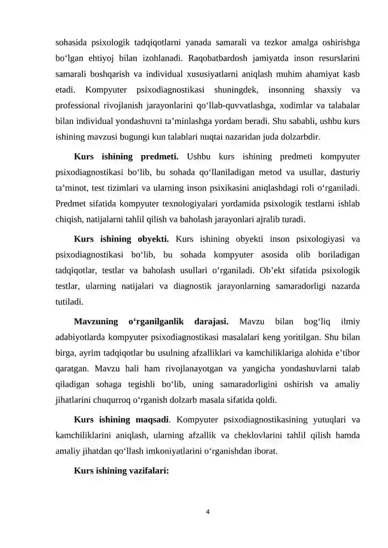Kompyuter psixodiagnostikasi 4
