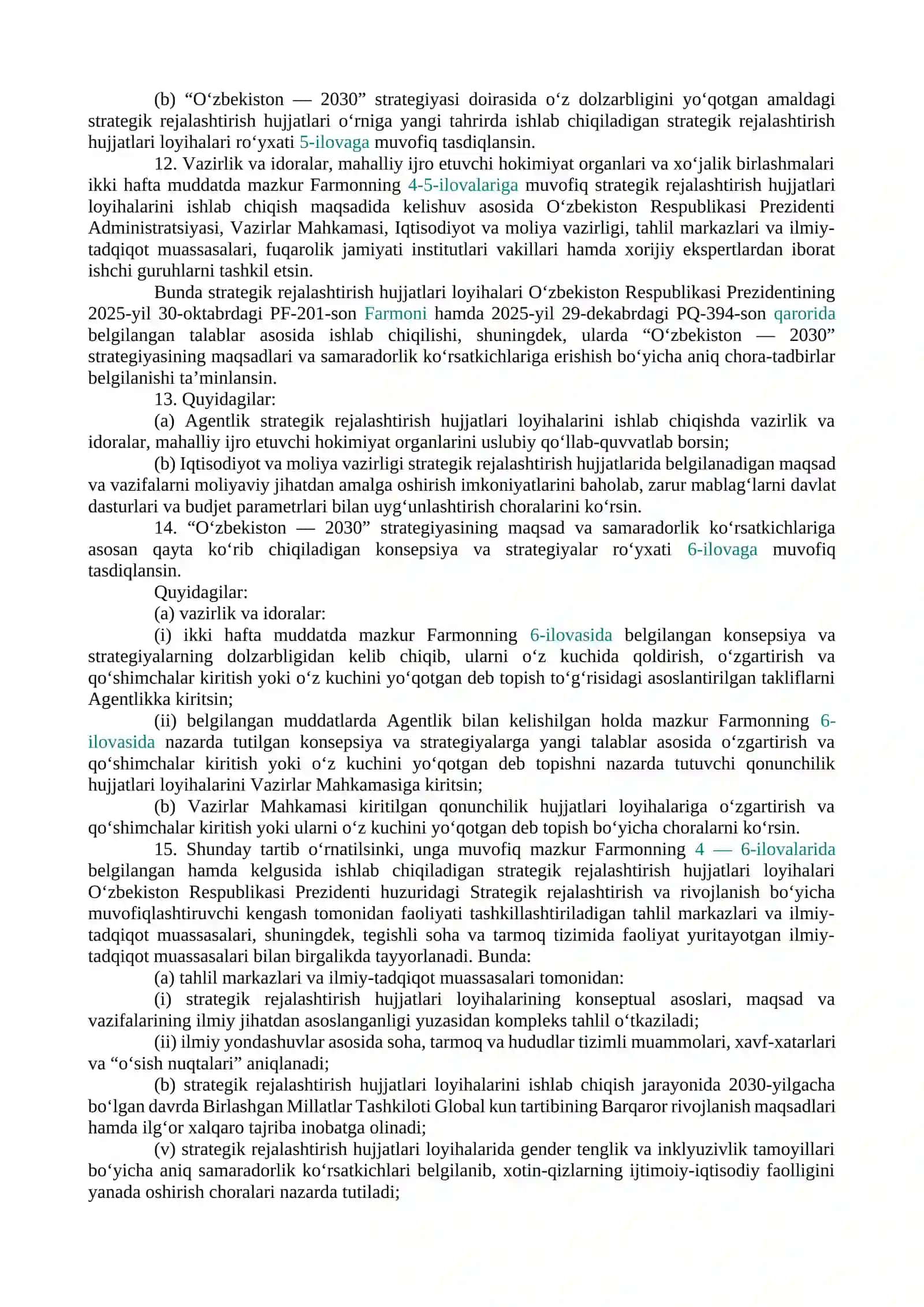 Oʻzbekiston — 2030 strategiyasi 4