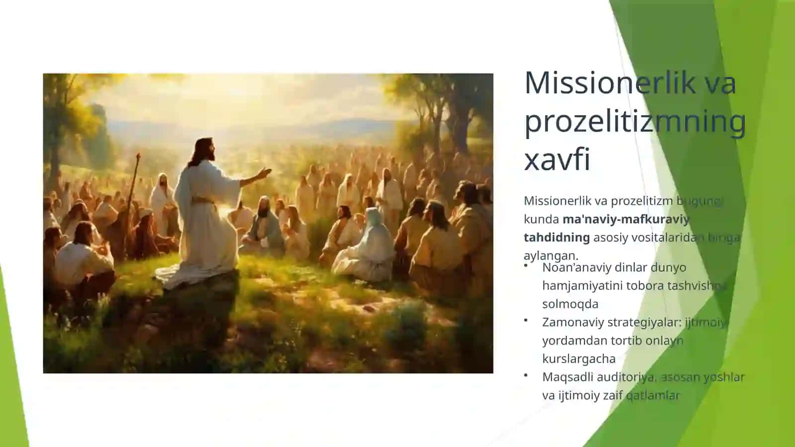 Kiber makonda din, missionerlik va prozelitizmning ijtimoiy-siyosiy xavfi 4