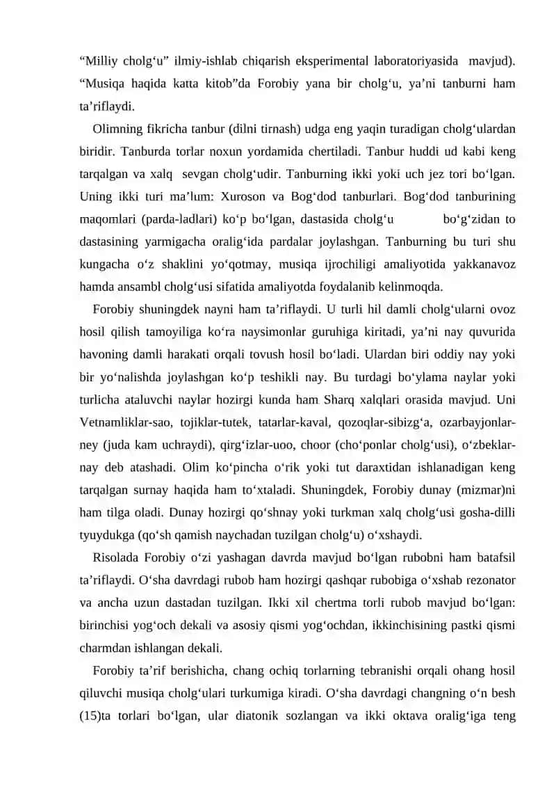 “Musiqa haqida risola” 4
