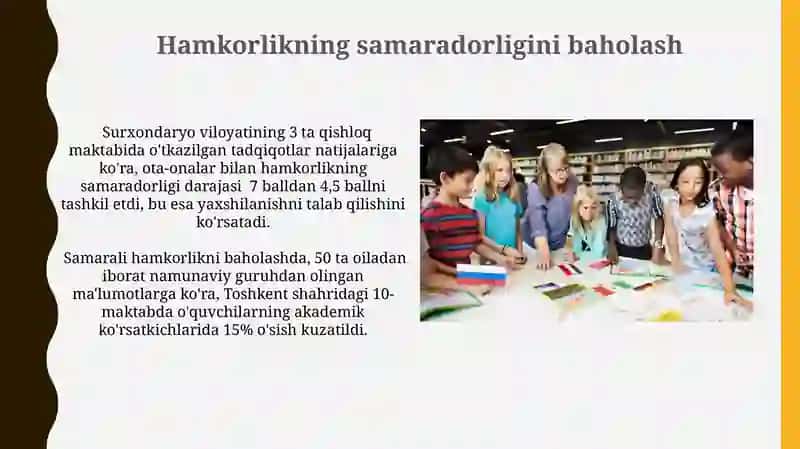 Ota-onalar va jamoatchilik bilan guruh tarzidagi ishlash shakllari 4