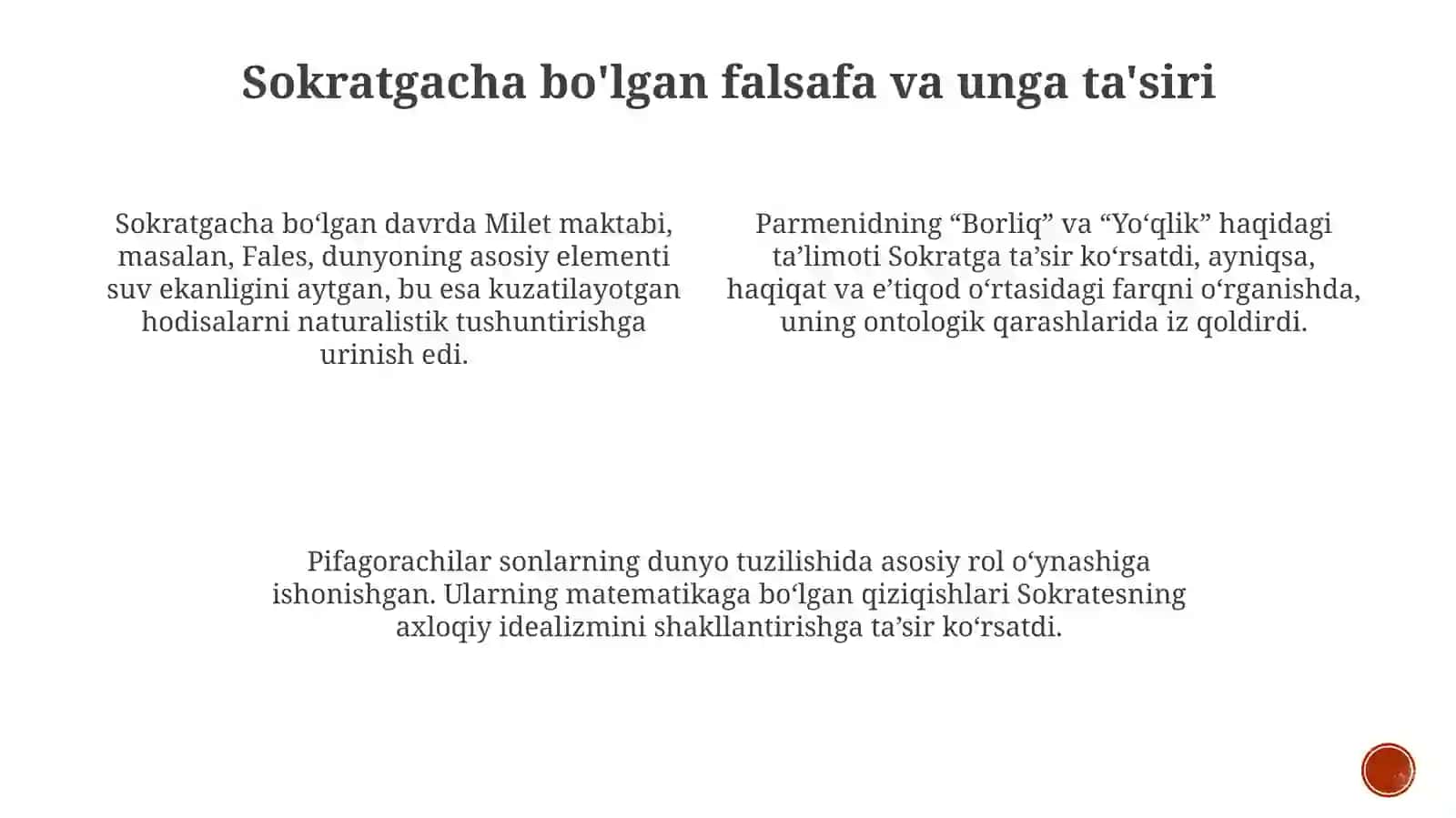 Gʻarb falsafasi tarixida Sokrat 4