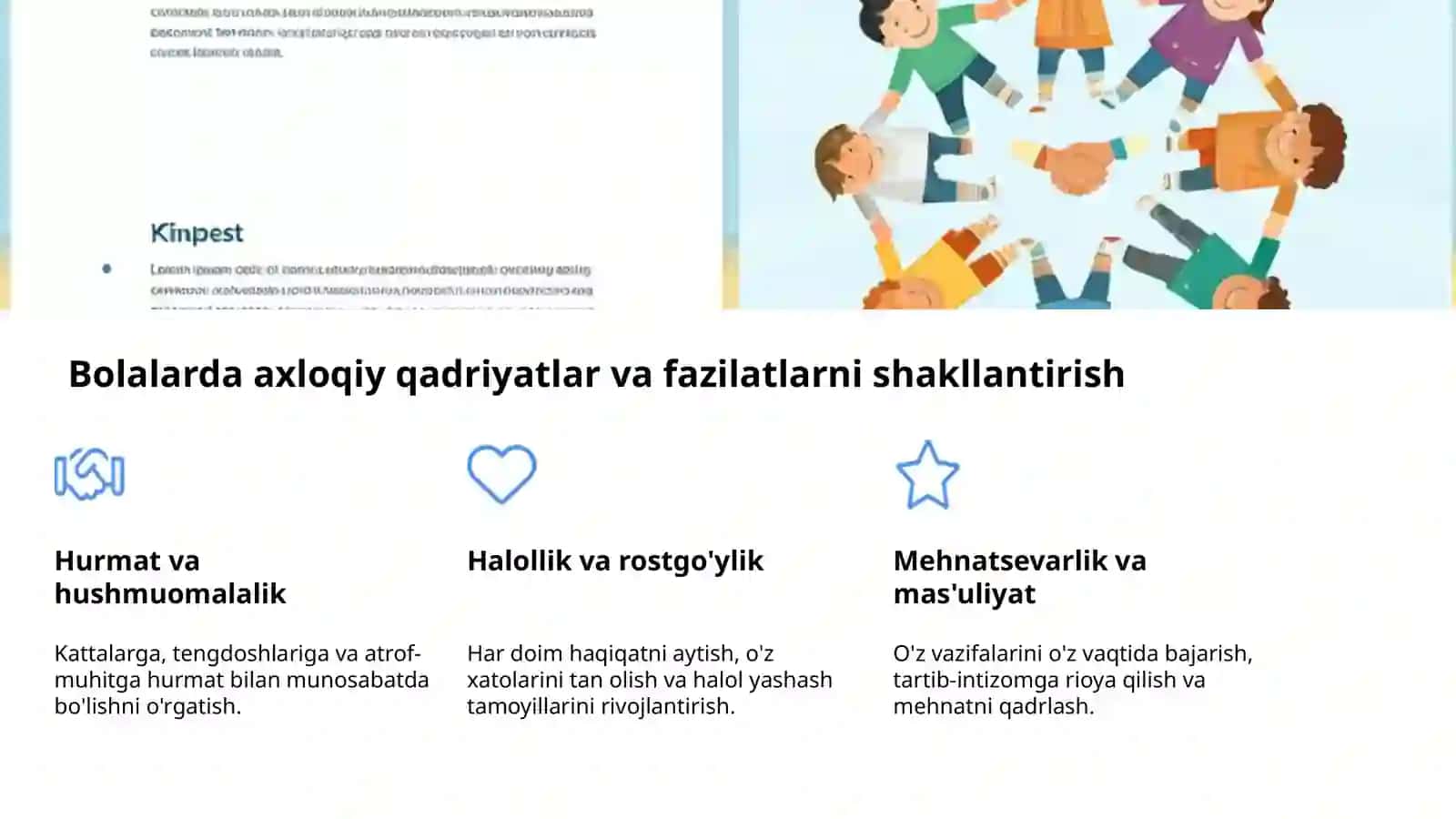 Oila tarbiyasi: Asosiy tamoyillar 4