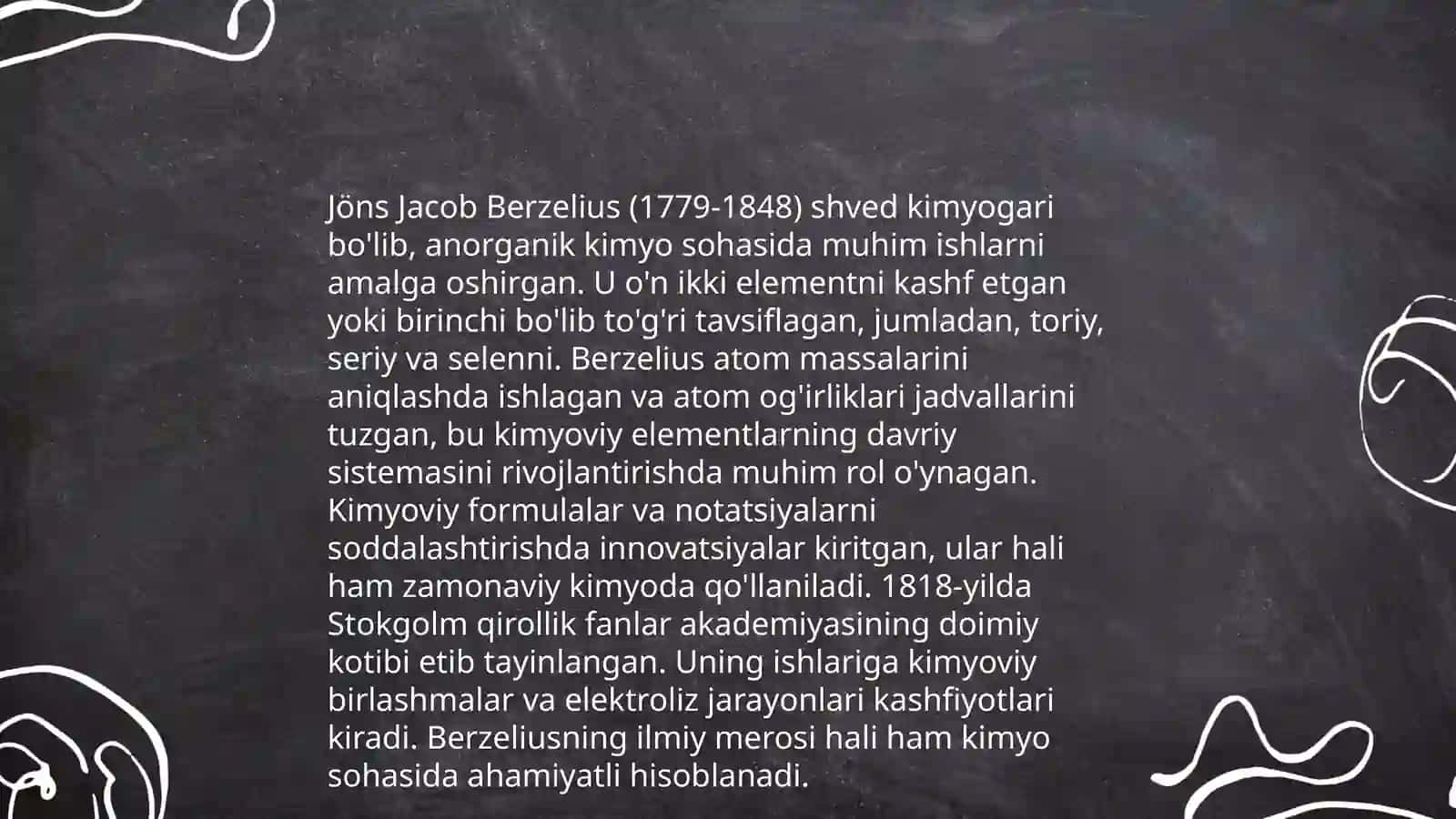 Yens Yakob Berseliusning hayoti 4