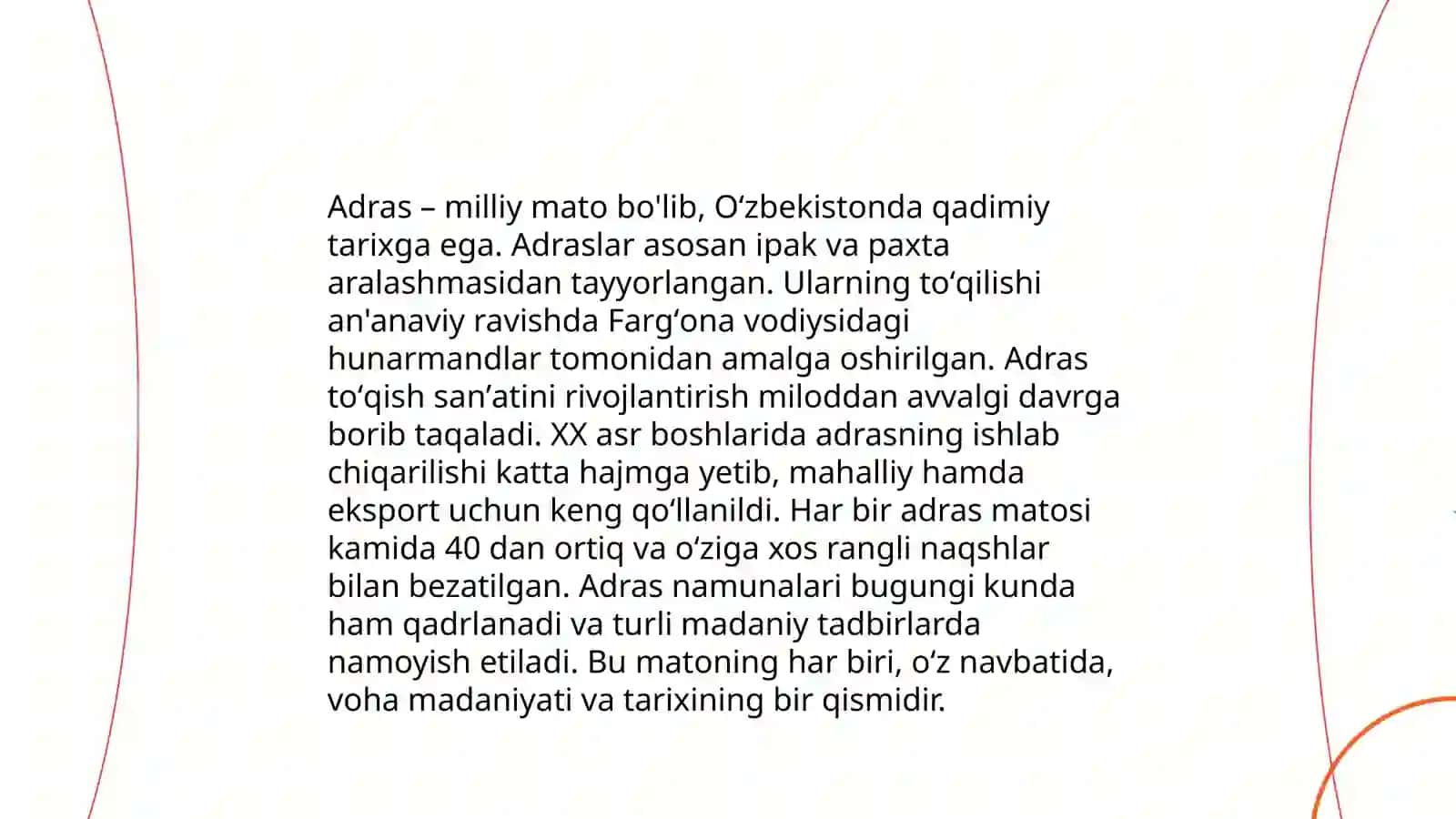 Oʻzbek milliy liboslari.Atlas adras va milliy bosh kiyimlari 4