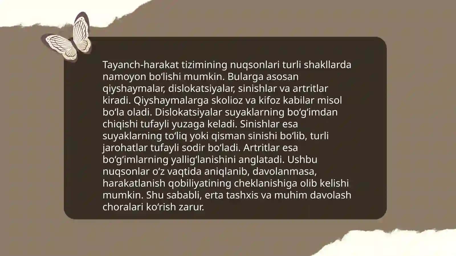Tayanch Azosida nuqsoni bor bolalar 4