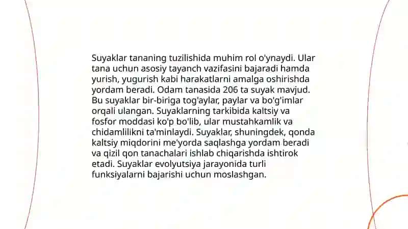 Tana sikilitini tuzilish 4