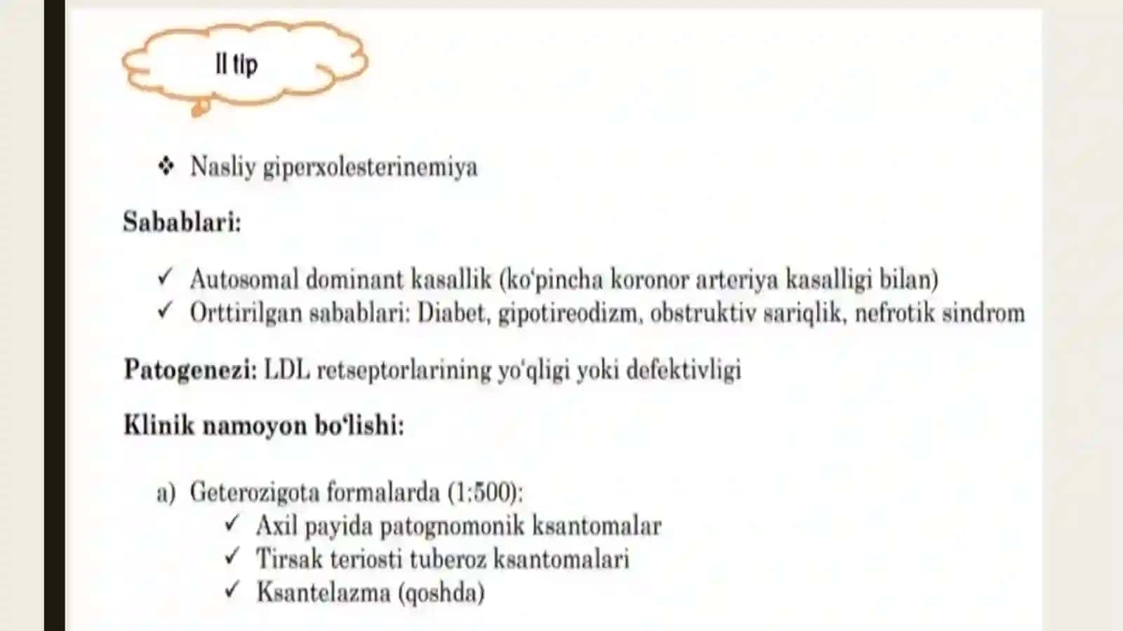 Lipidlar bilan bogʻliq kasalliklar 4