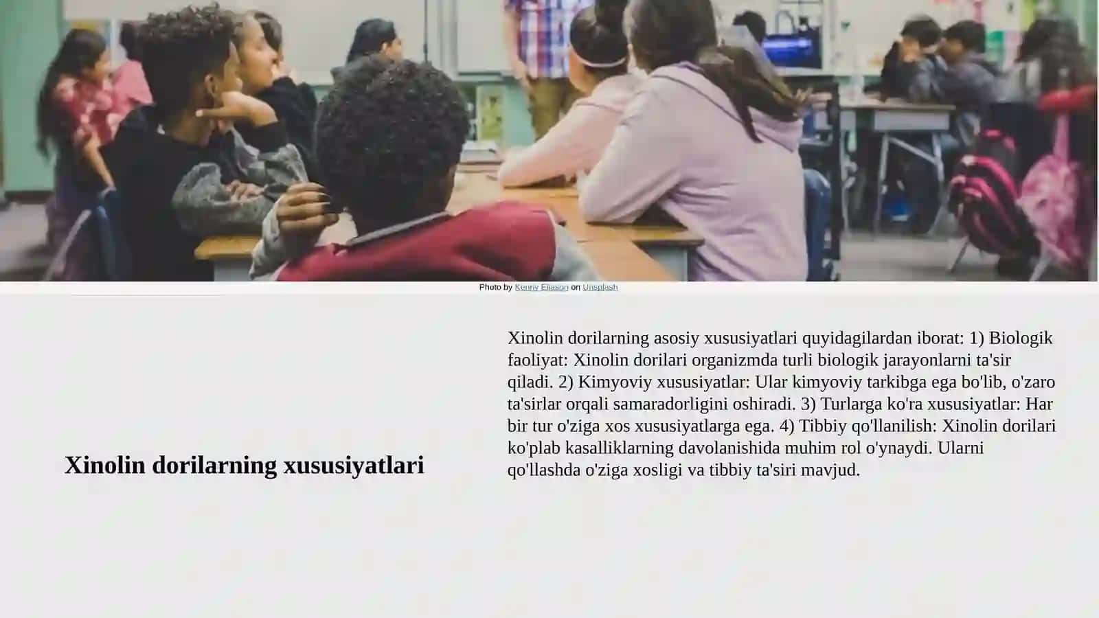 Xinolin qatori dori moddalar 4