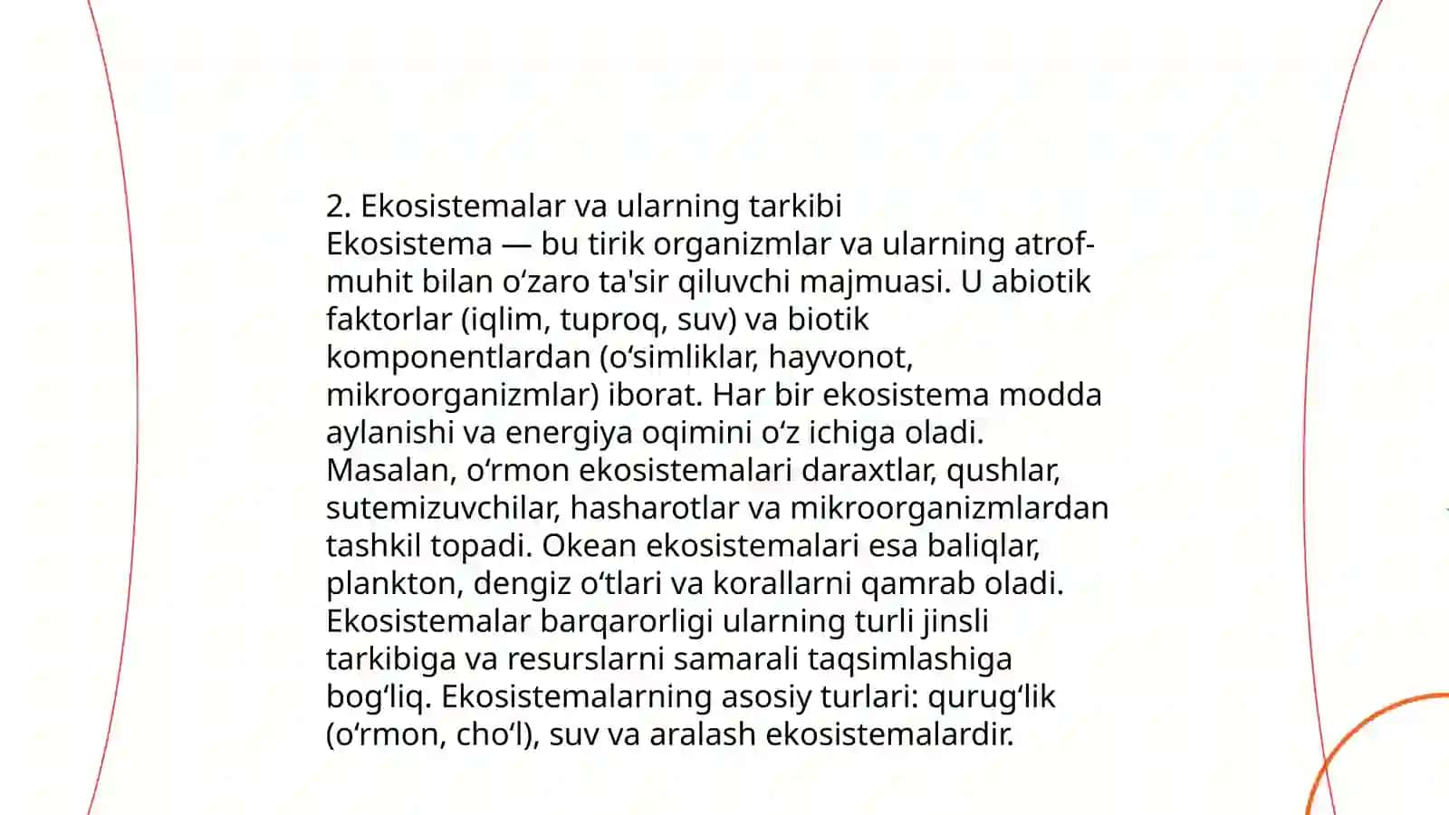 Ekologik muhit tushunchasi va uning insonga tasiri 4