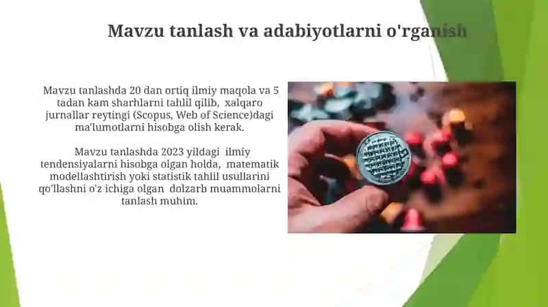 Ilmiy maqola va uni tayyorlash tartibi 4