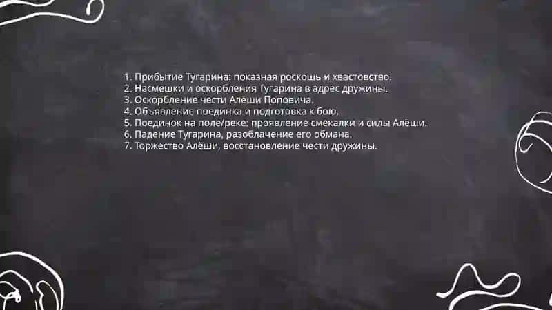 Былина: Алёша Попович и Тугарин Змей 4