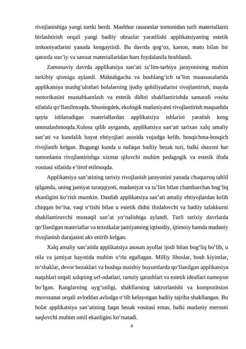 Applikatsiya. 4
