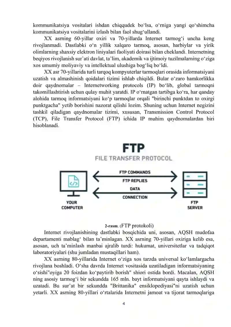 Internet va uning tarixchi uchun imkoniyatlari. 4