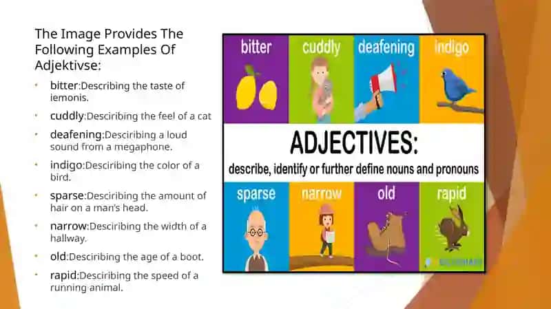 Adjektives-Words That Describe Nouns 4