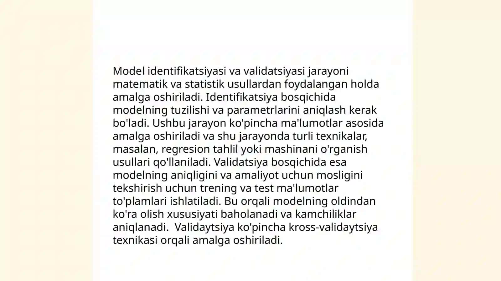 Ekonometriya modellari 4