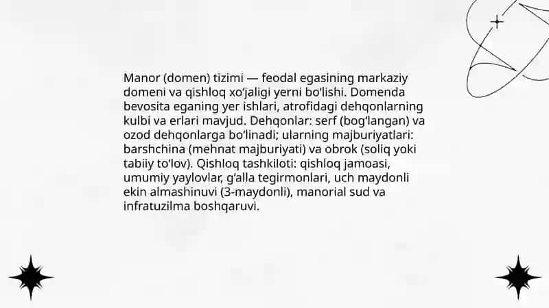 O'rta asr iqtisodiy ta'limoti 4