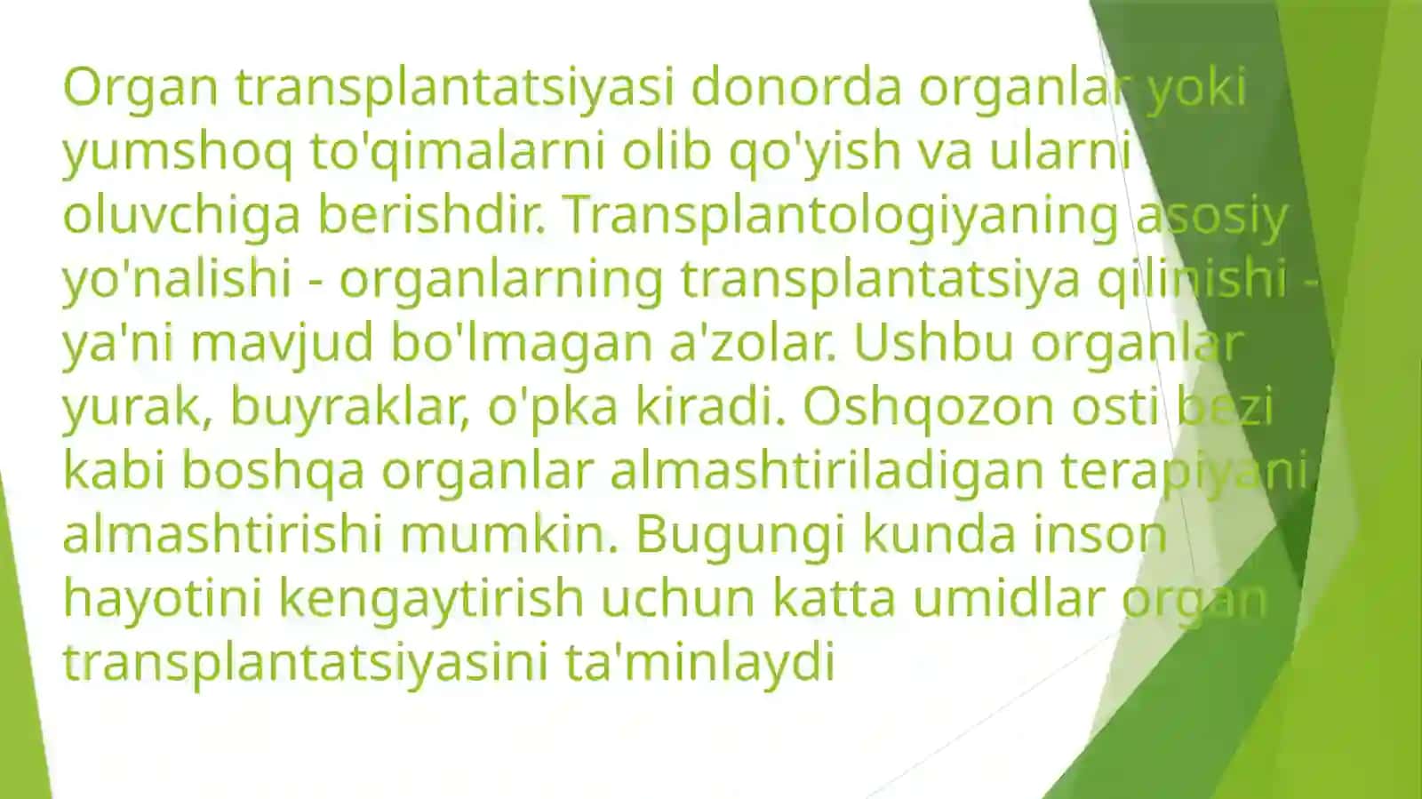 Transplantologiya Tarixi va Holati 4