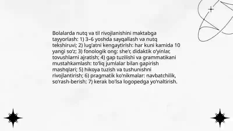 Maktab taʼlimiga tayyorlov 4