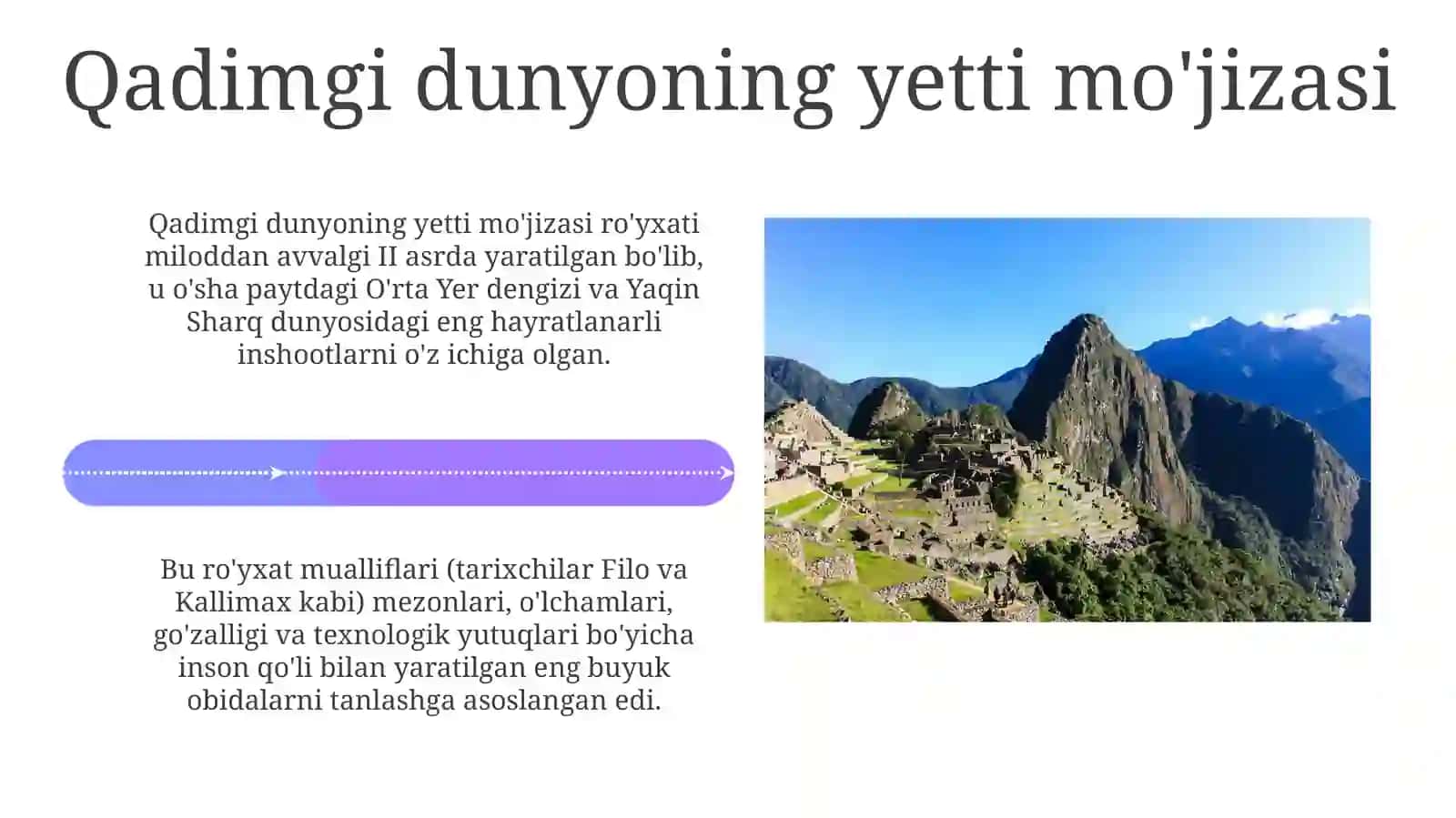 Dunyoning 7 mo‘jizalari 4