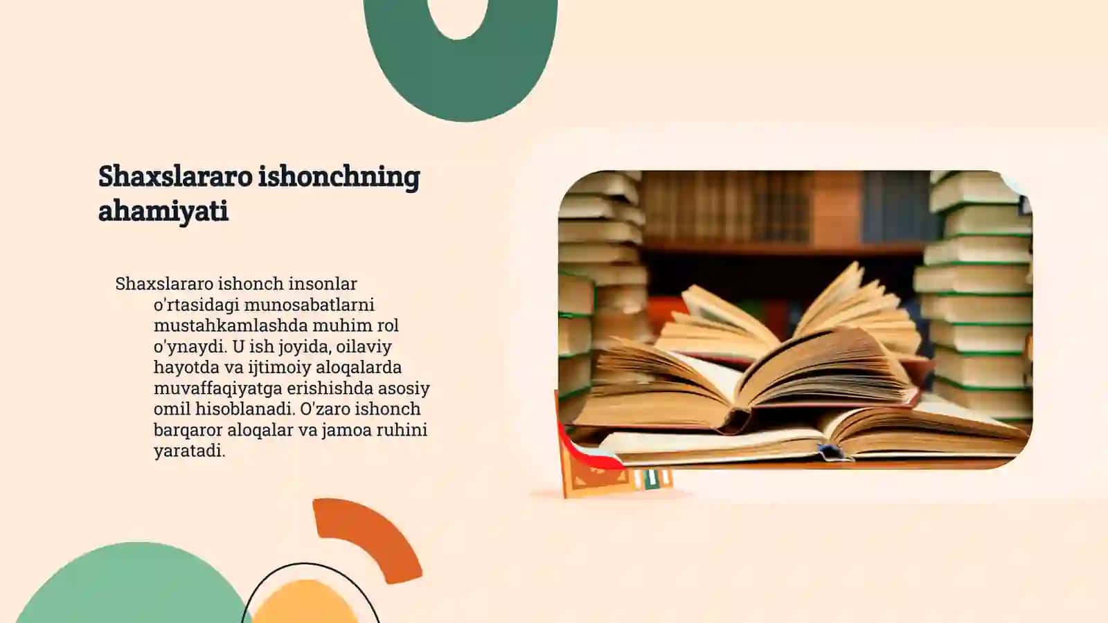 Shaxslararo ishonch va uning diagnostikasi 4