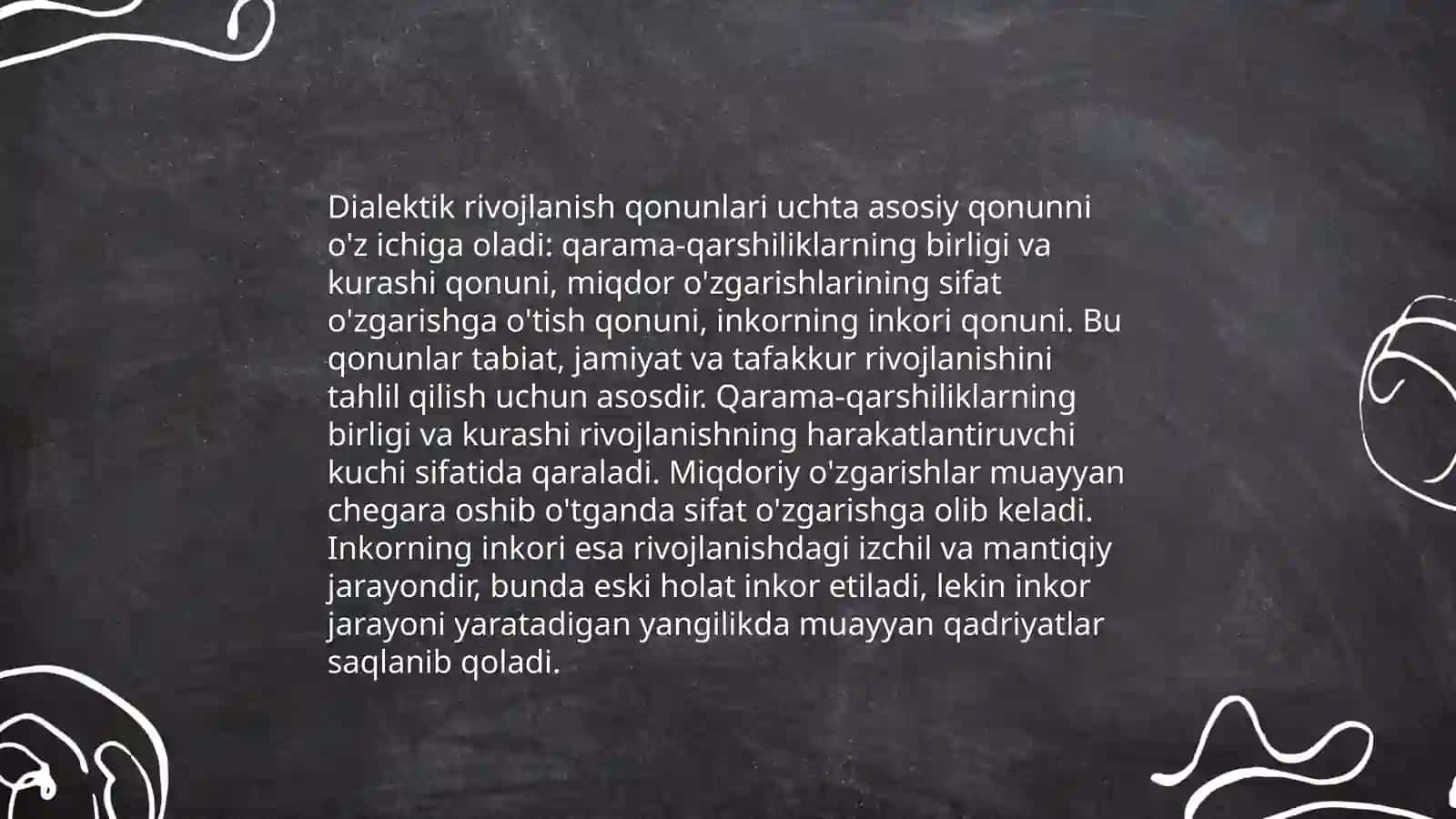 Dialektika rivojlanish ta'limoti 4