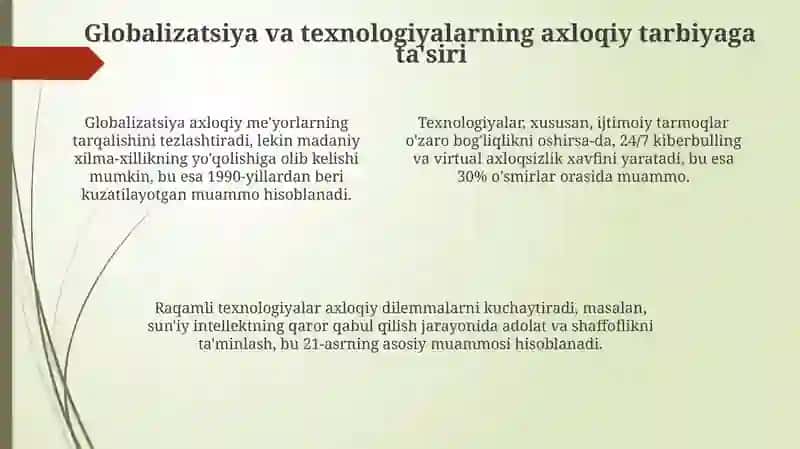 Zamonaviy Axloqiy Tarbiya 4