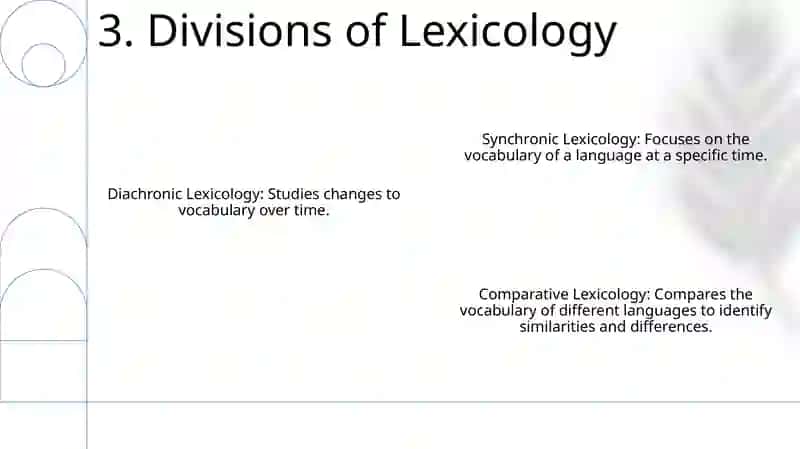 English Lexicology As A Subject 4