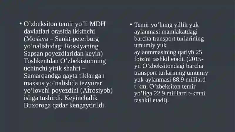 O'zbekiston temir yo'llari 4