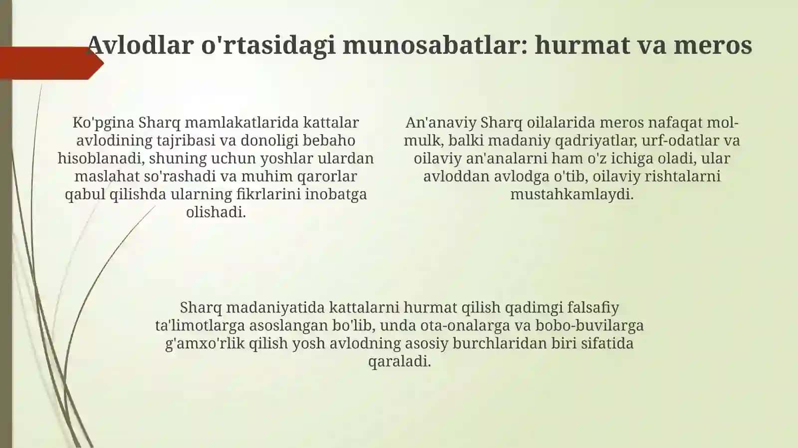 Sharqmamlakatlaridaoilaviymunosabatlar 4