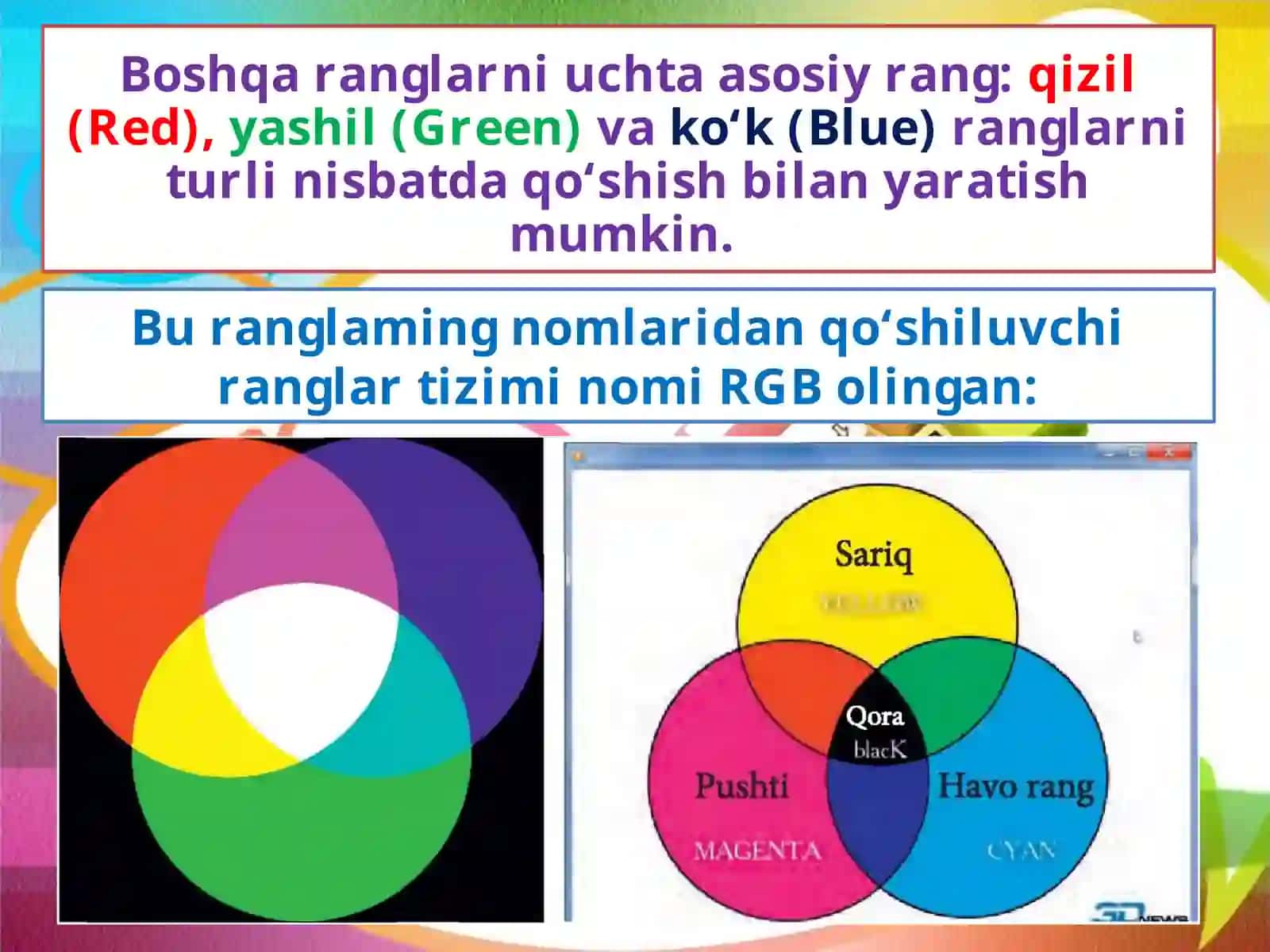 Photoshopda rang tizimlari 4