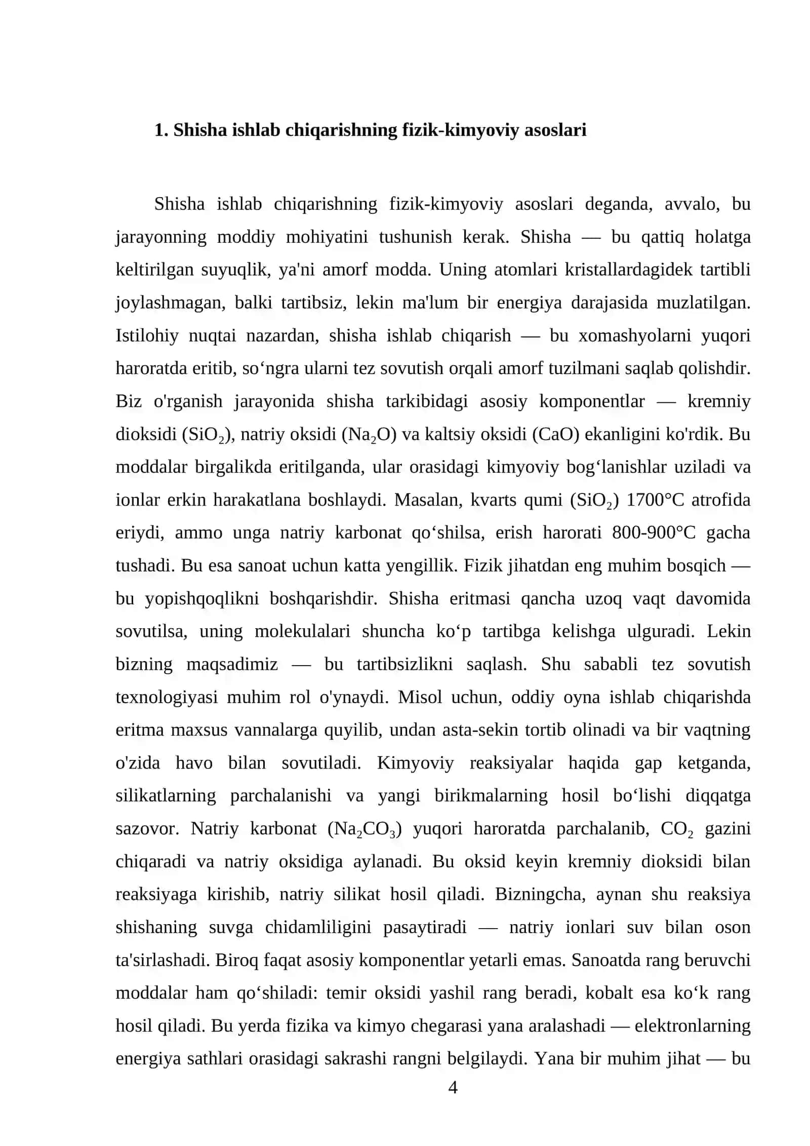 Shisha ishlab chiqarish texnologiyasi 4