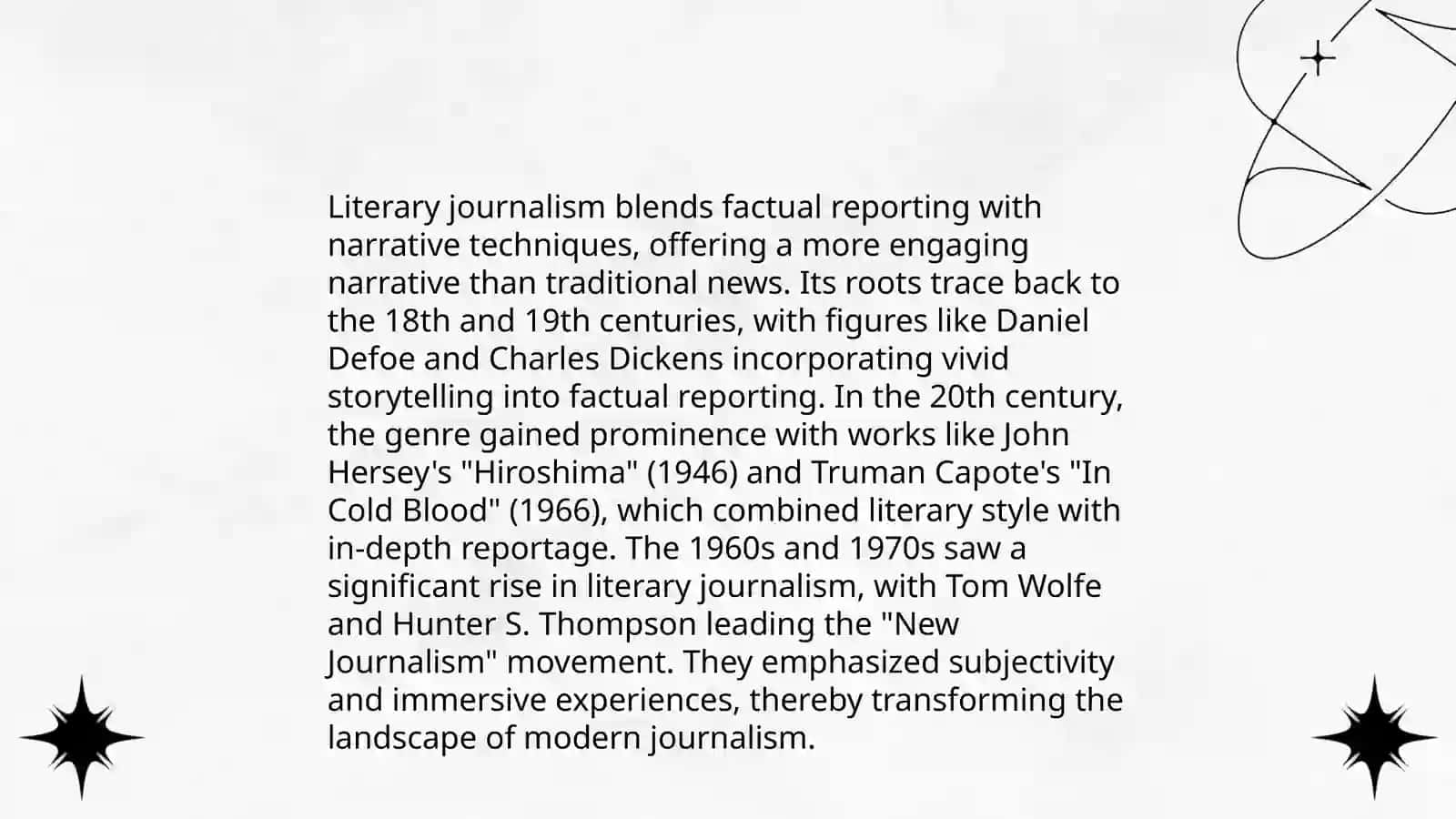 The peculiarities and classification of literary-journalistic 4
