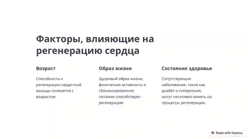 Регенерация сердечной мышцы 4