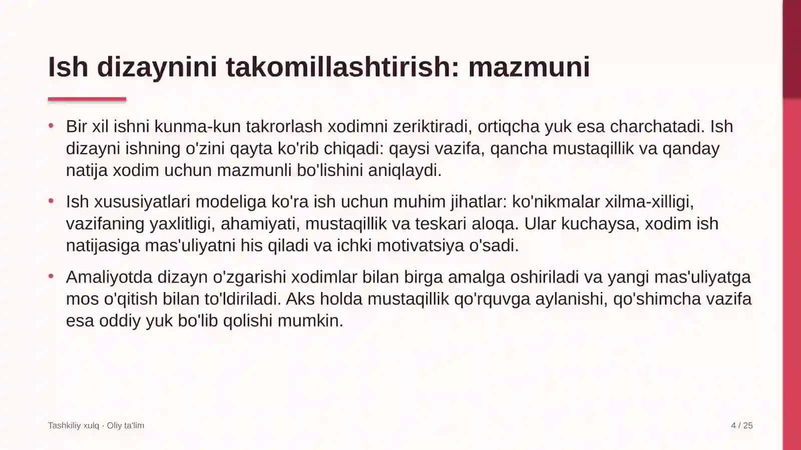 bolalar sog'lomlashtirish oromgohlarida ish dizaynini takomillashtirish 8332 4