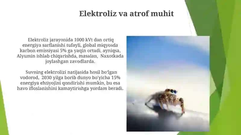 Elektrolizning ahamiyati 4