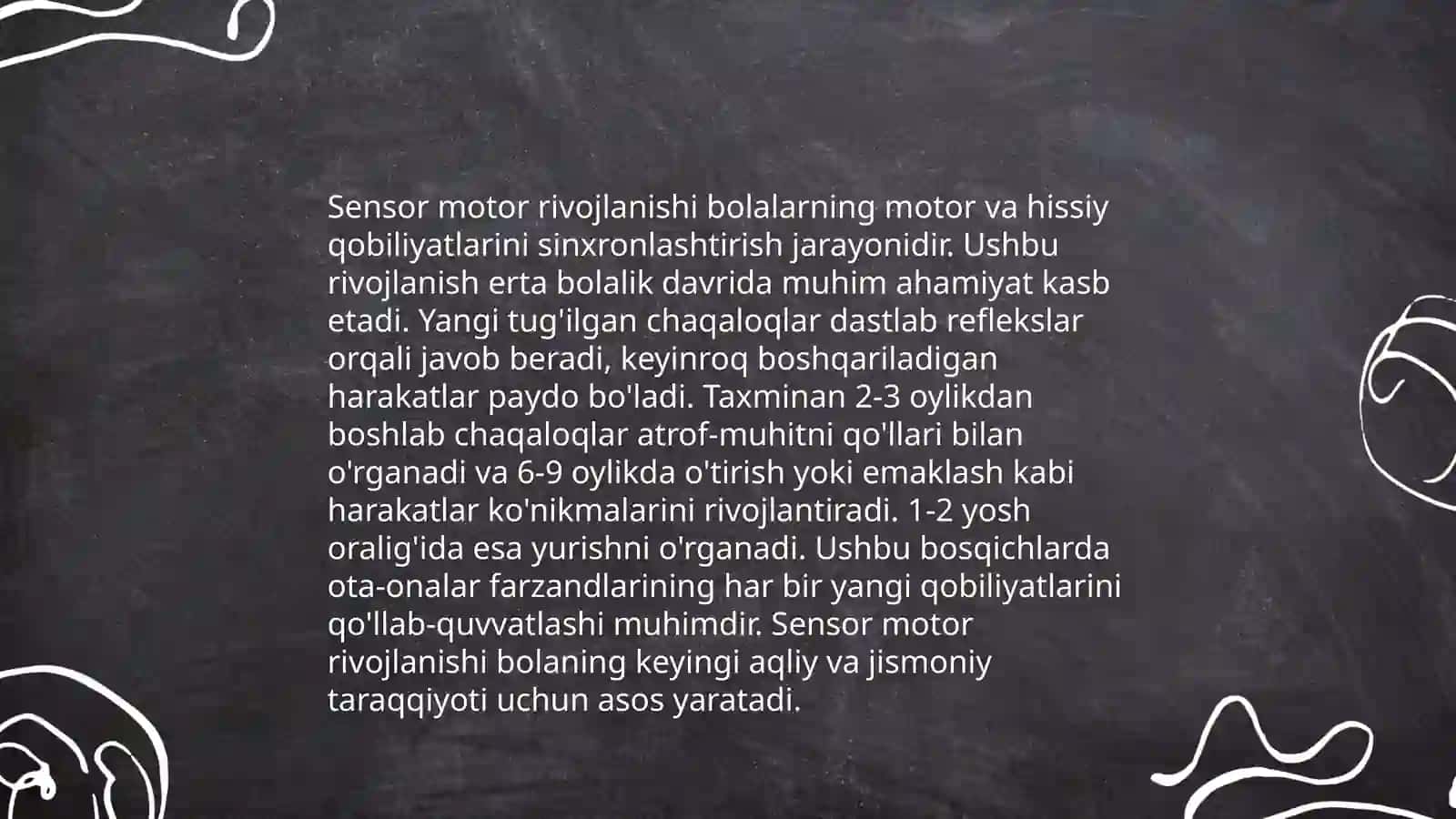 Goʻdaklik davrining psixologik xususiyatlari 4