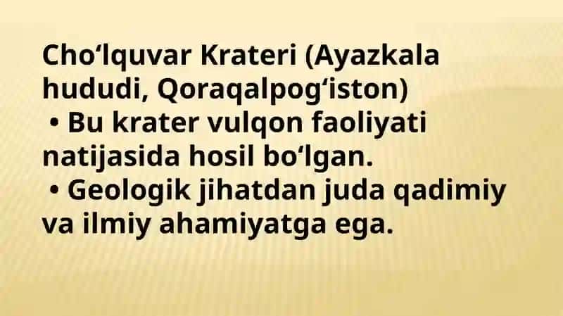 O'zbekiston tabiiy gorliklari 4
