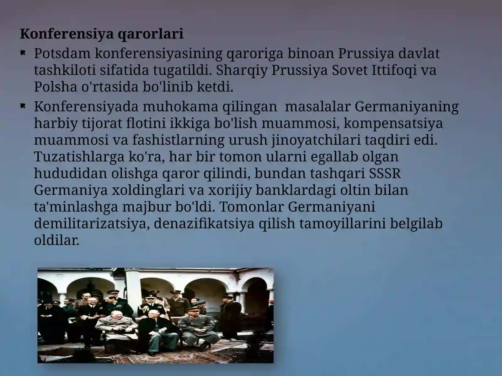 Potsdam konferensiyasi 4