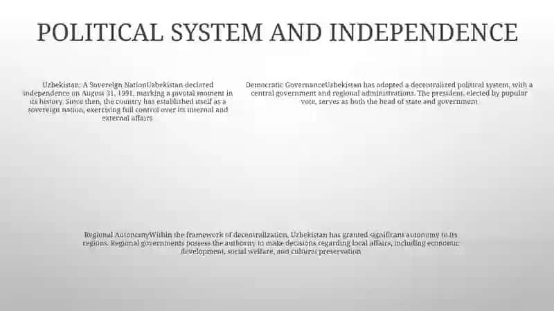 Uzbekistan Is An Independent Country 4