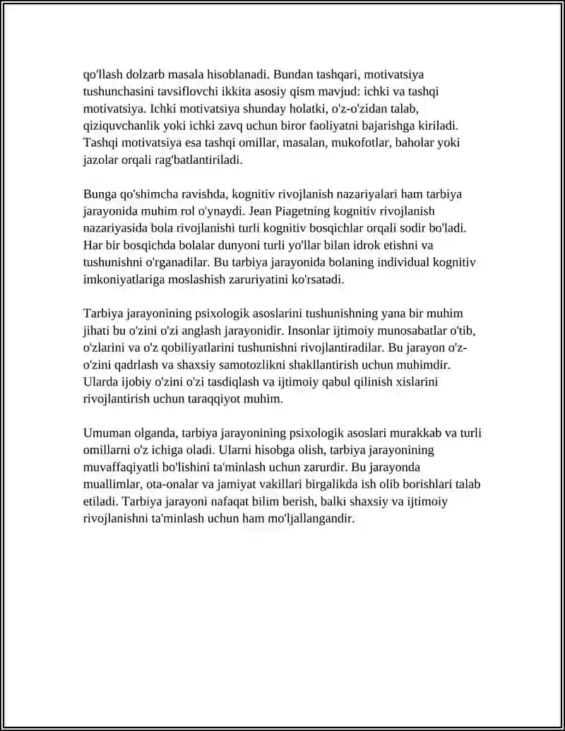 TARBIYA JARAYONINING PSIXOLOGIK ASOSLARI 4