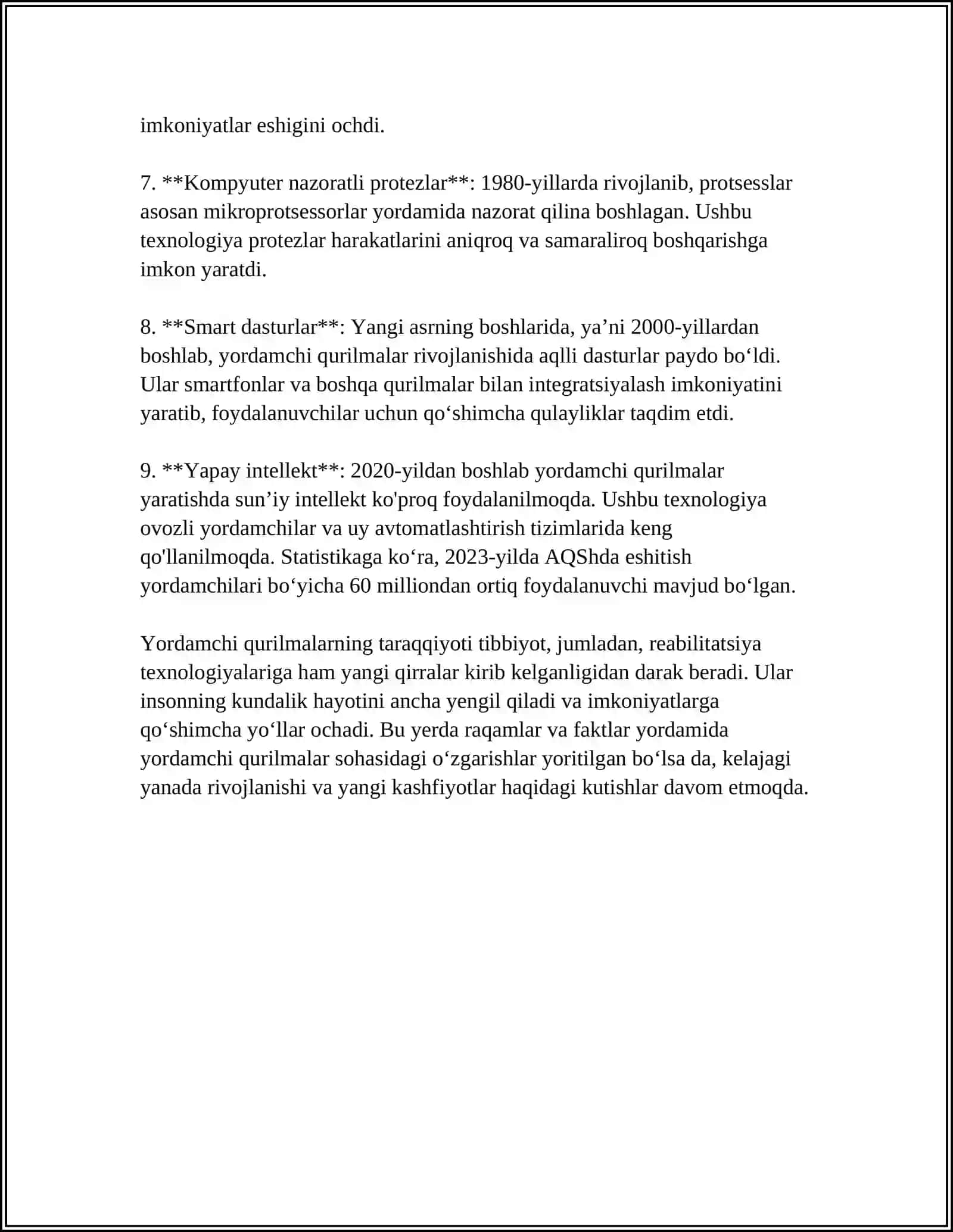 Yordamchi qurilmalar 4