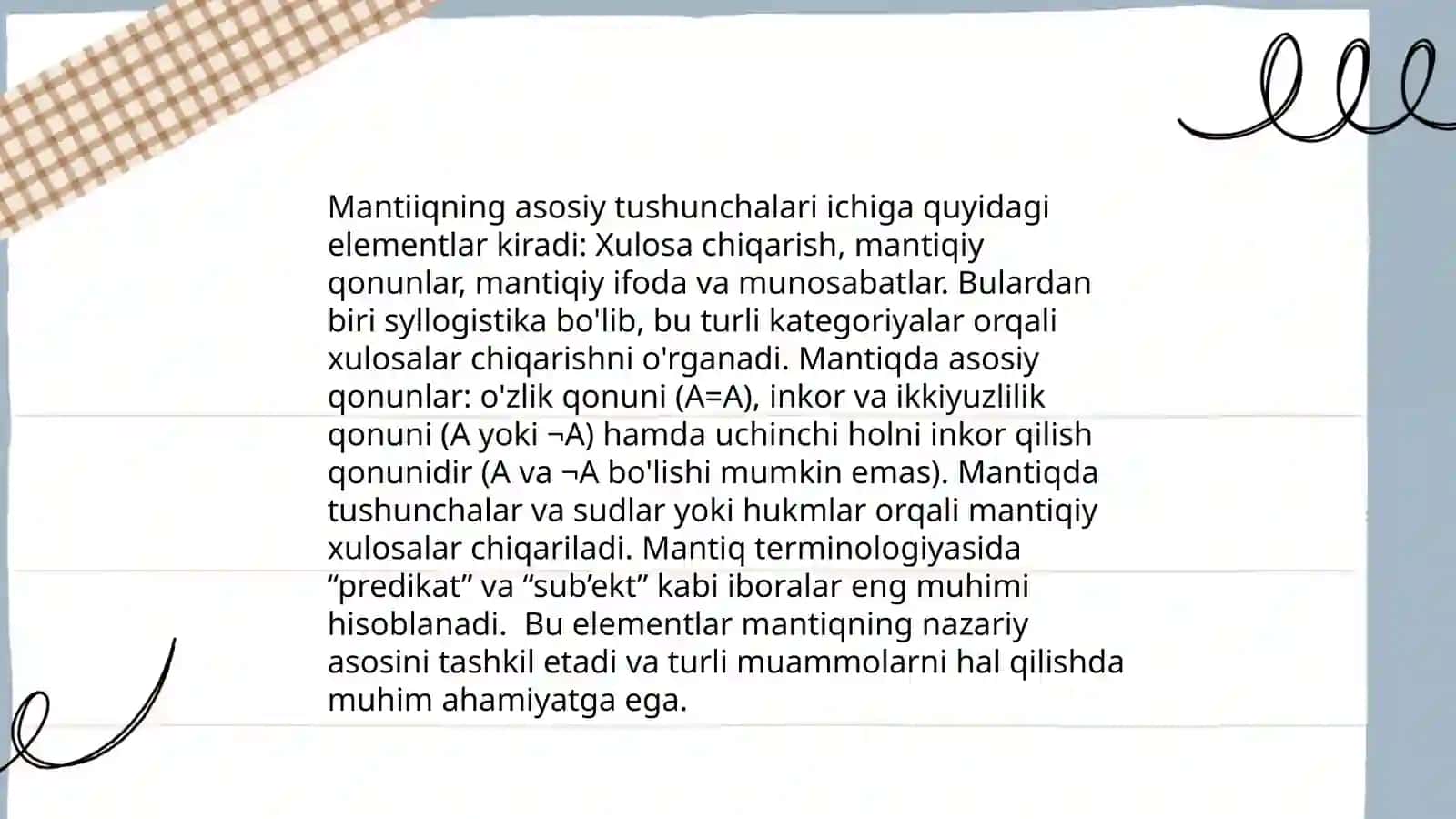Mantiq va uning turlari 4