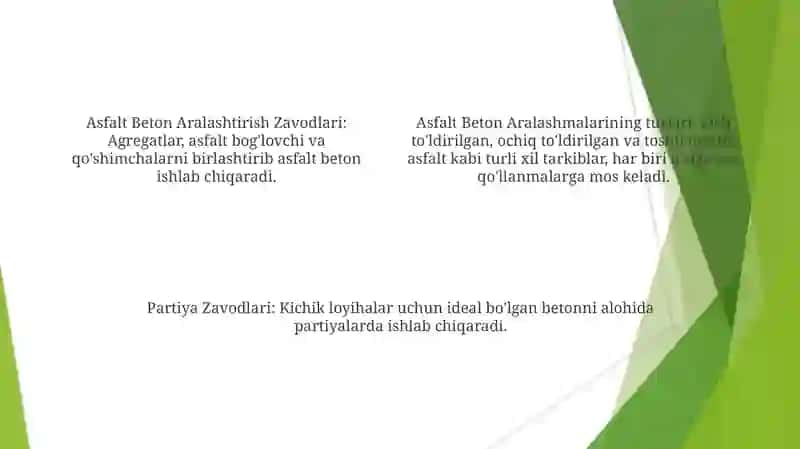 Asfalt Beton Aralashtirish Zavodlari 4