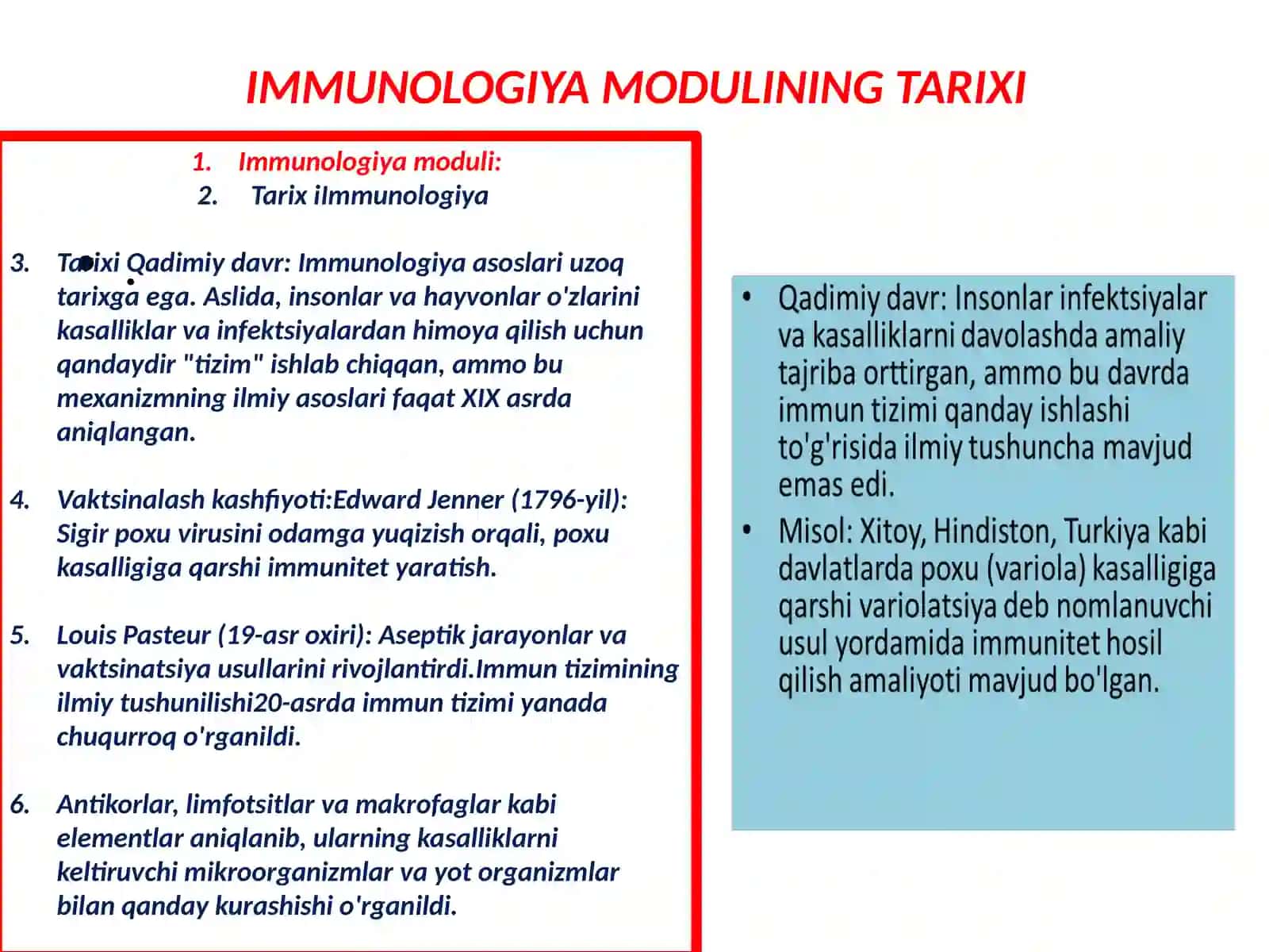 Immunitet nazariyasi 4