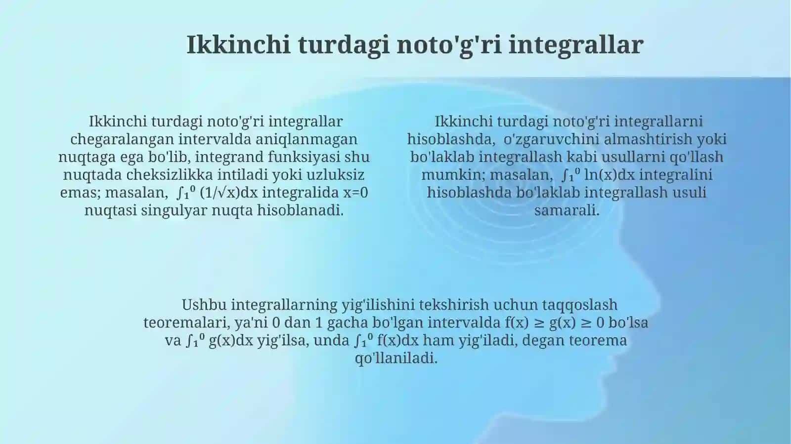 Koshi teoremasi 4