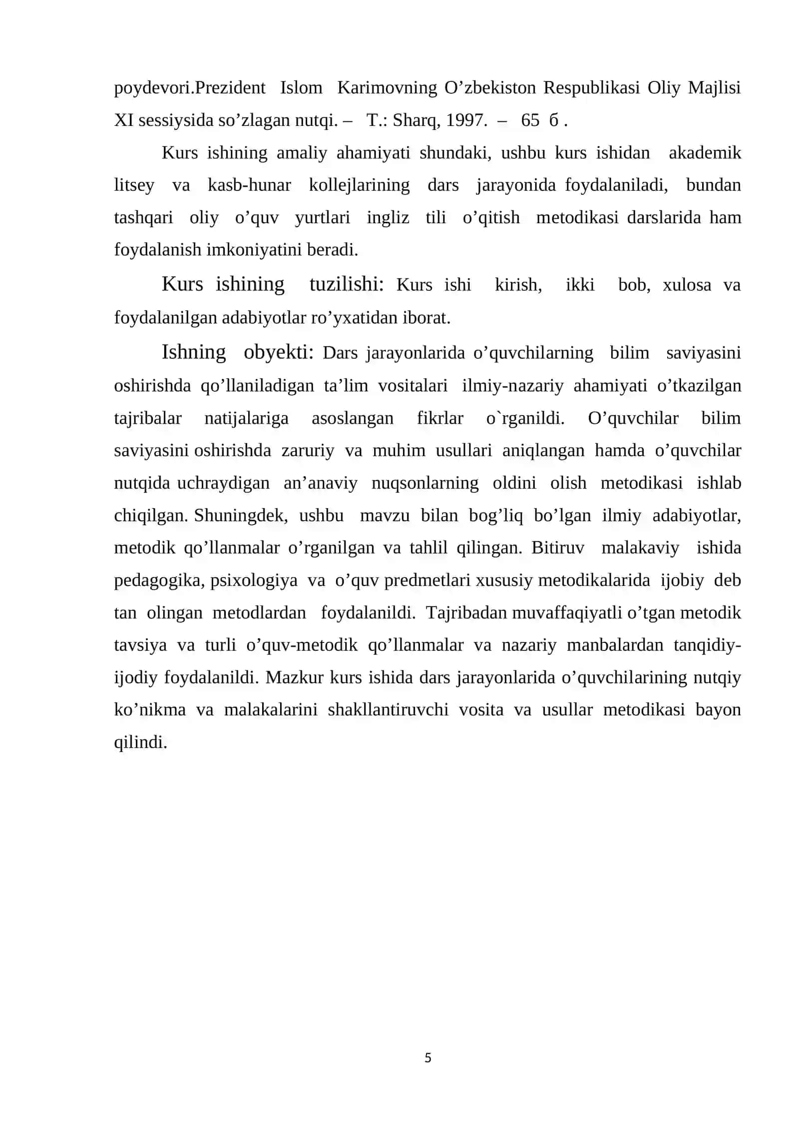 BOB. PEDAGOGIK FAOLIYATNI TEXNALOGIYALASHTIRISHNING IJTIMOIY ZARURIYAT SIFATIDA O’RGATISHNI O’RGANISH 4