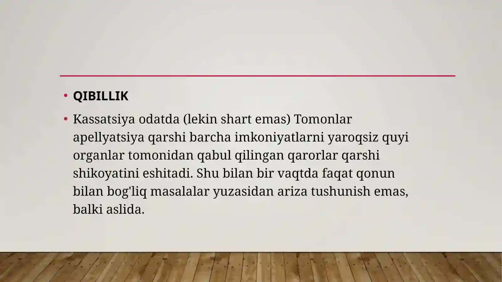 HOZIRGI FRANSIYA DAVLATIDA SUD SISTEMASI 4